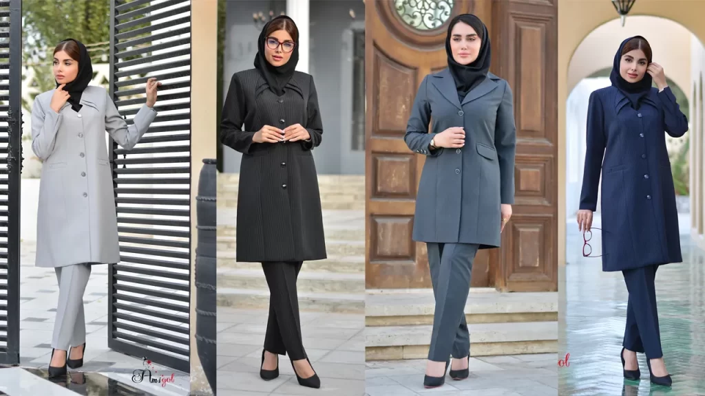 بهترین رنگ مانتو اداری